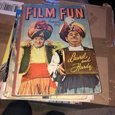 Film Fun Annual 1957 published by Amalgamated Press