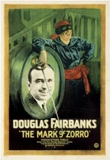THE MARK OF ZORRO MOVIE POSTER Douglas Fairbanks RARE 2