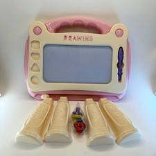 Magnetic Drawing Pad for Kids with Stamps  Legs   Color Doodle Magna Board