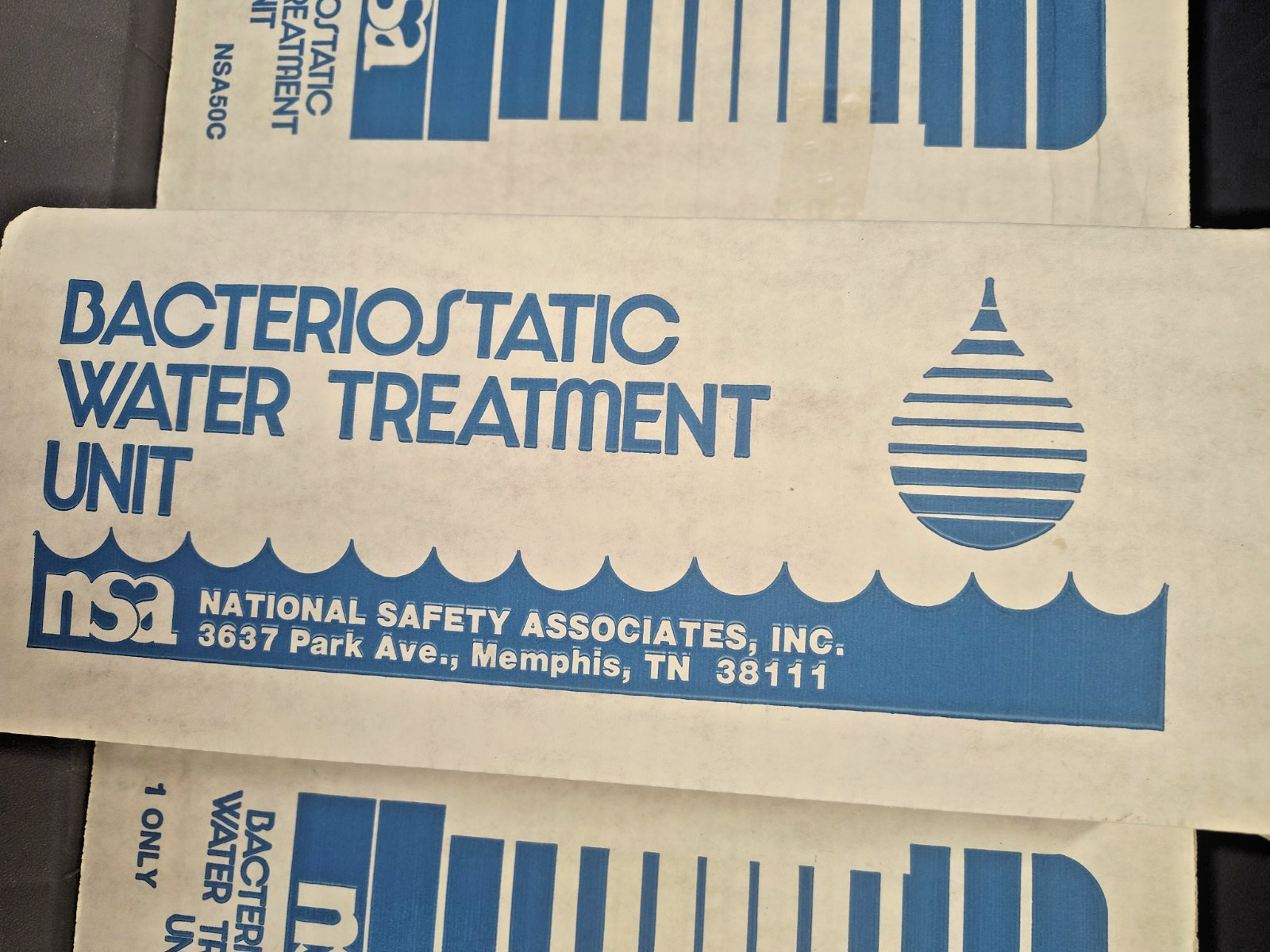 1 *NEW SEALED* NSA Bacteriostatic Water Treatment Filter NSA50C OEM USA Made