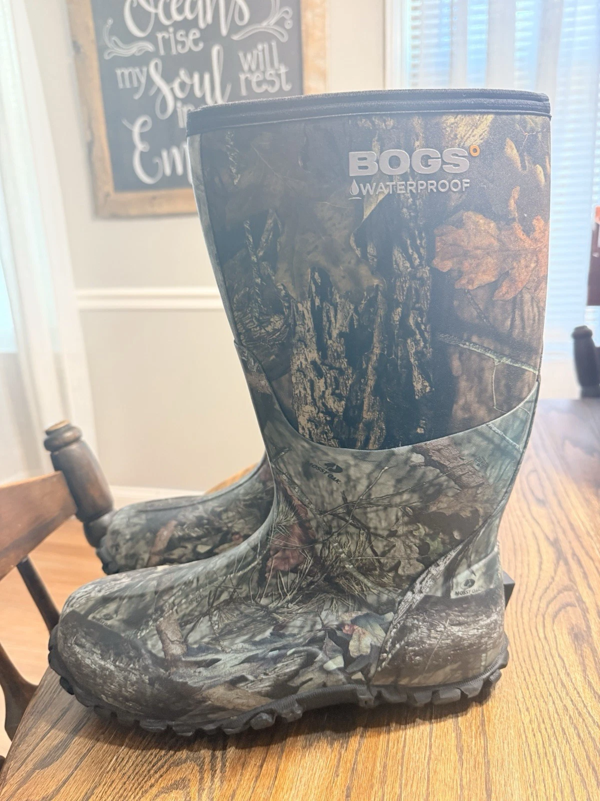 Bogs Waterproof Men’s Classic High Mossy Oak Camo Boots