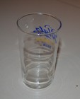 BLATZ SMALL BEER GLASS BLUE GOLD ACL LETTERING RARE — photo 4
