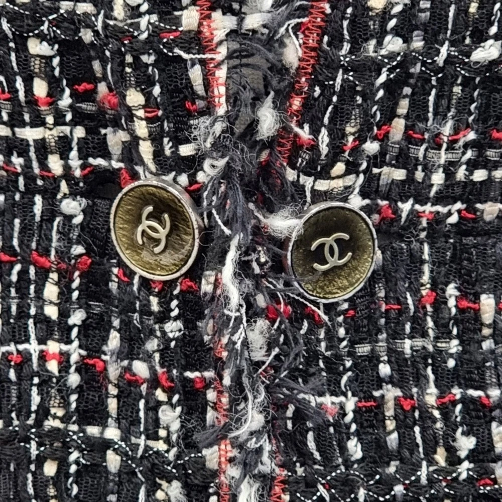 Giacca tweed CHANEL 38 P26010 140048446