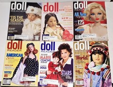 Doll Reader Magazine Lot 6 2002 Jan Feb May June/July Aug Sept Vintage