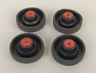 TECHNICS SL-BD 22 - SET OF 4 TURNTABLE FEET - ORIGINAL - 4X1.5 CM