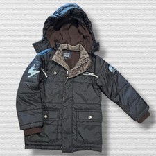 Class Club Dillard s Boys Puffer Jacket Coat 4/5 Black Snowboard Extreme Riders