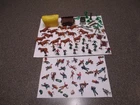 VINTAGE MARX MINIATURE FORT APACHE PLAYSET LOT DAMAGED