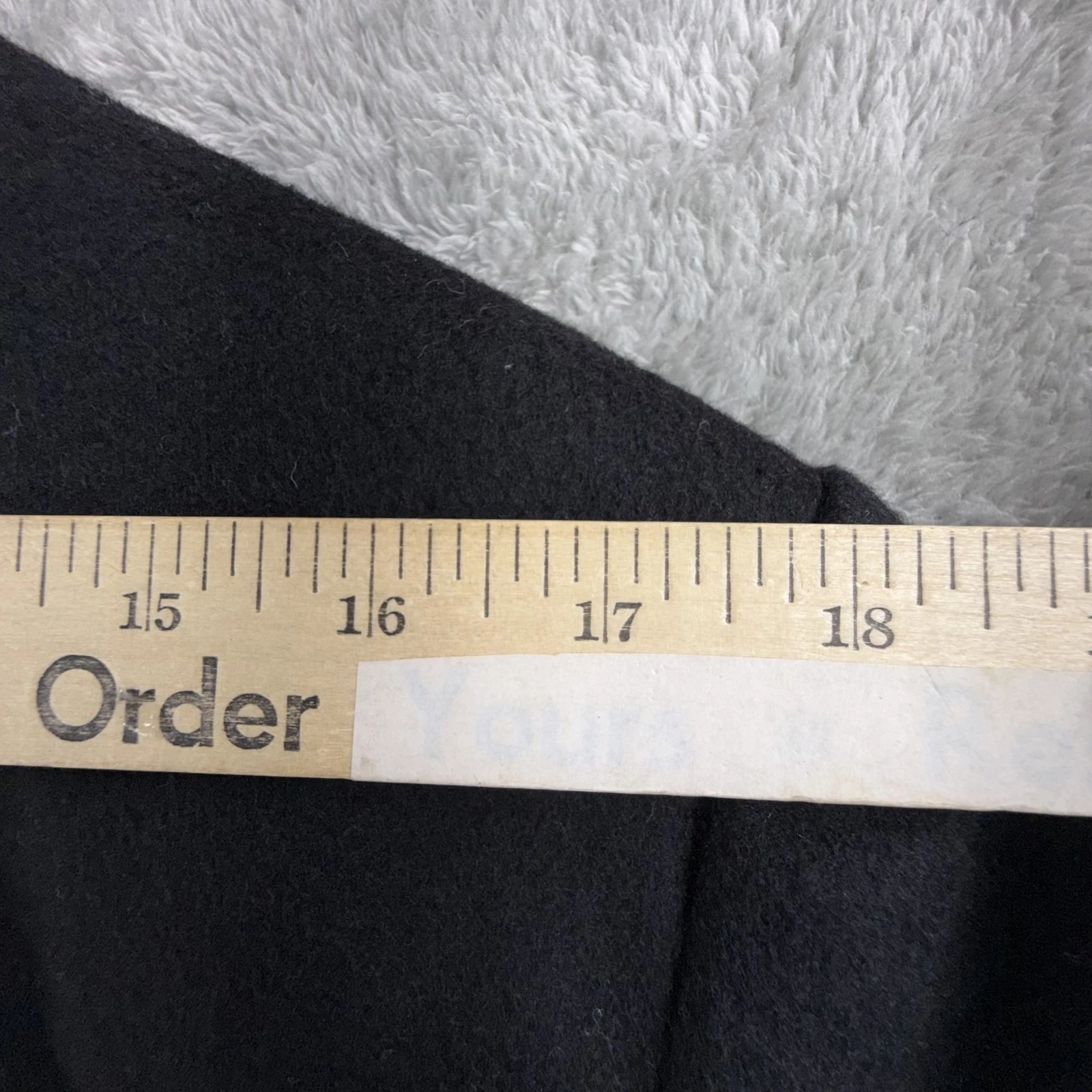 Peter Manning Coat Mens 2XL Black Wool Cashmere Overcoat Lined Classic image 20