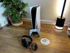 Sony PS5 Konsole Blu-Ray Disc Edition - WEISS - Tiefengereinigt! Konvolut!