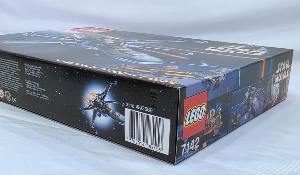 Lego 7142 Star Wars: X-wing Fighter, Sealed, MINT, Luke Skywalker, R2-D2 - Image 4 of 4