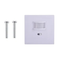 PIR Motion Sensor Switch Auto-Sensing On/Off AC100-240V for Schools & Buildings