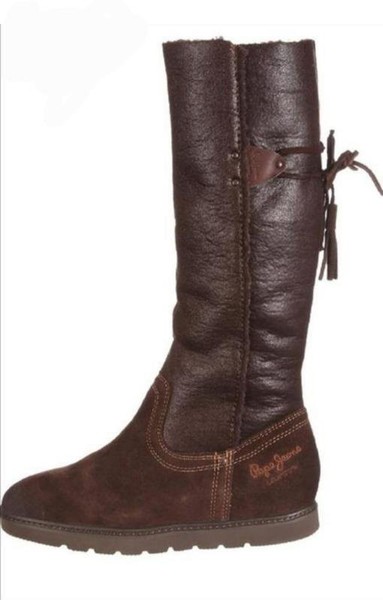 Women Pepe Jeans Boots Brown Suede 39