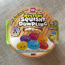 RMS Mystery Squishy Dumpling Color Changing Blind Pack Squeezable Stress Toy 3