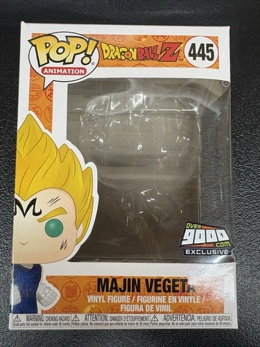 Funko POP! Anime “Dragon Ball” Majin Vegeta  #445 (Over 9000) BOX & INSERT ONLY