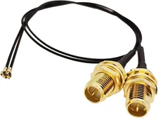 UFL to SMA M.2 NGFF U.FL to RP-SMA Female MHF4 IPX4 Connector Pigtail Antenna Ex