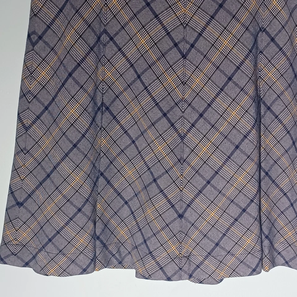 Falda Pingüino Plisada Mujer 8 Cuadros Academia Retro Y2K Años 90 Escuela Niña Foto 3 de 4