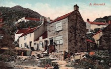 POSTCARD - AT RUNSWICK -  YORKSHIRE - POSTED