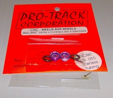 NEW "HO SCALE" DRAG TIRES, FRONT BULL DOG 208M PURPLE CAN BE USED ON 1/24 