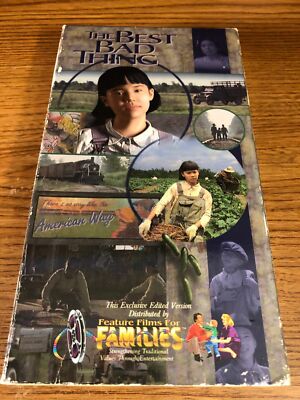 The Best Bad Thing VHS VCR Video Tape Movie Used
