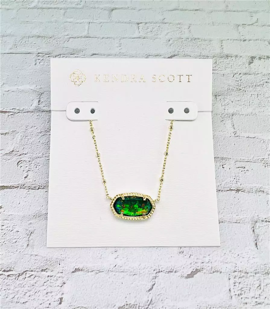 Elisa Gold Pendant Necklace in Azalea Illusion | Kendra Scott