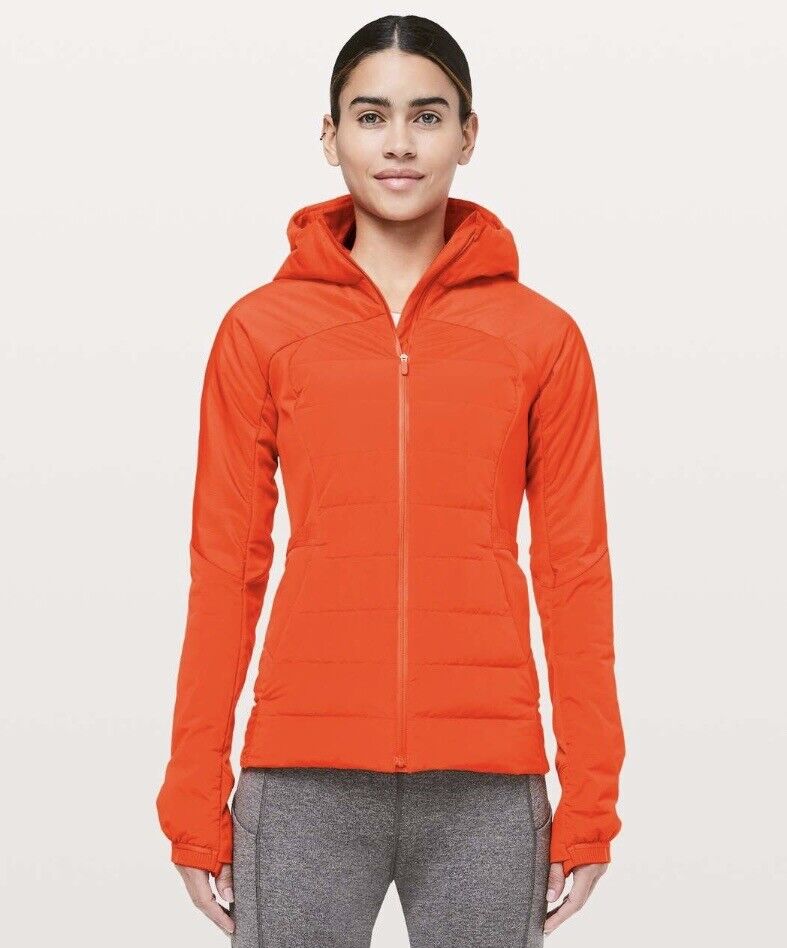 Lululemon Down For It All Jacket Atomic Orange Size 0 | eBay Lululemon Down For It All Jacket Atomic Orange Size 0 | eBay