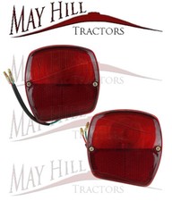 PAIR of Ford 2000 3000 3600 4000 4600 Tractor LH & RH Rear Light Lamp