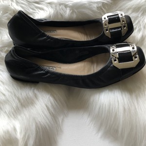via spiga black flats