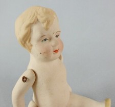 FIGURINE POUPEE POUPON BISCUIT CERAMIQUE PORCELAINE BAMBINO BABY DOLL  005