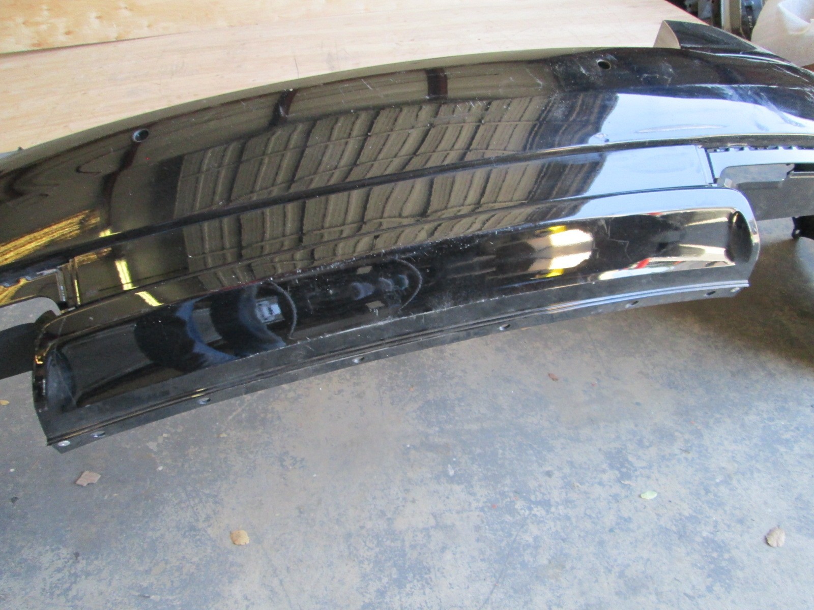 Maserati Quattroporte  Rear Bumper - Black # 670010263