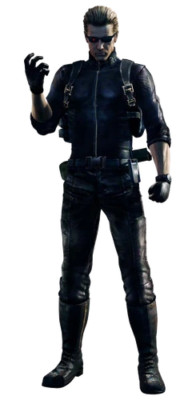 Albert Wesker RE Revelations 2 Weatherproof Anime Sticker 6'' Car Decal S1