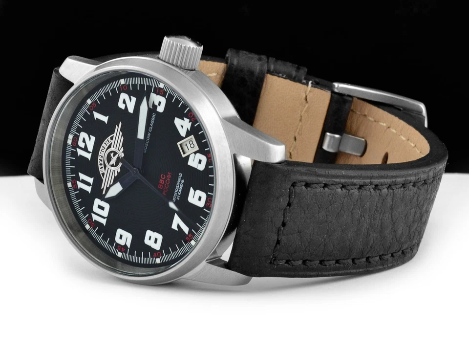 Poljot Shturmovik Vostok Fliegeruhr Moscow Classic Automatik 2416/05531002 de - Bild 1 von 4