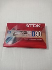 TDK D90 Standard Audio Cassette A00808-20