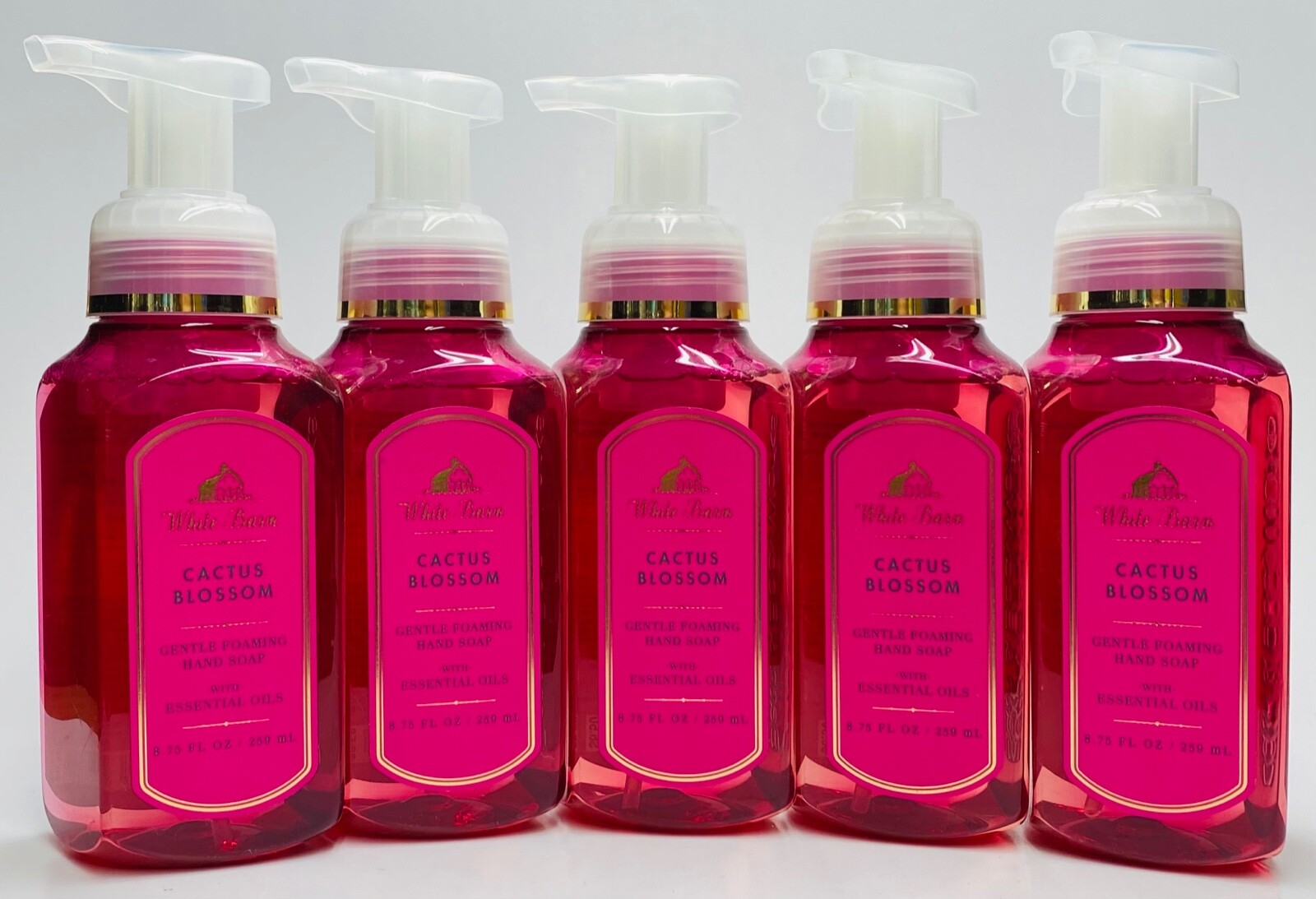 5 Bath & Body Works CACTUS BLOSSOM Gentle Foaming Hand Soap Wash eBay