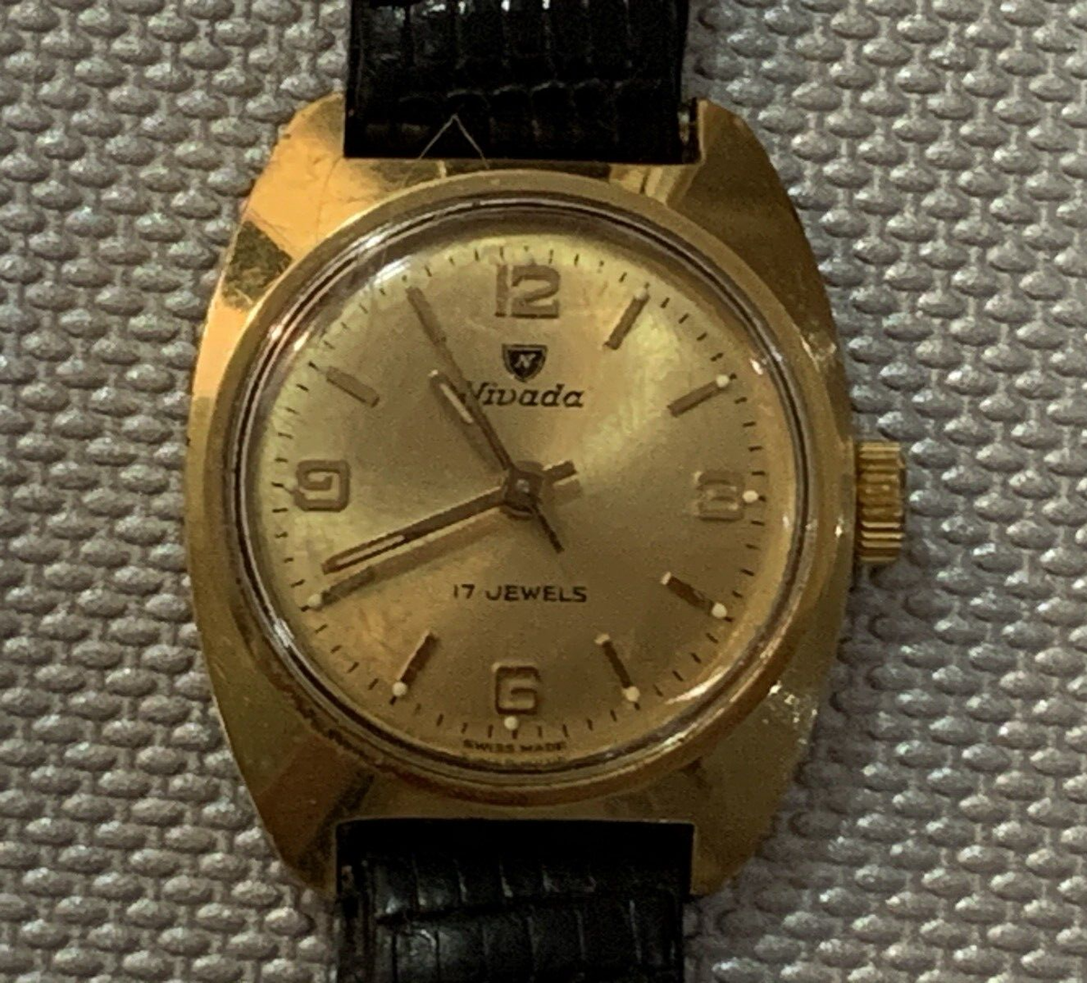Vintage Nivada 17 jewels, Gold Plated Swiss made, Ladies Watch | eBay