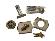 Schlage B60N CAM 619 Single Cylinder Deadbolt - Satin Nickel - New
