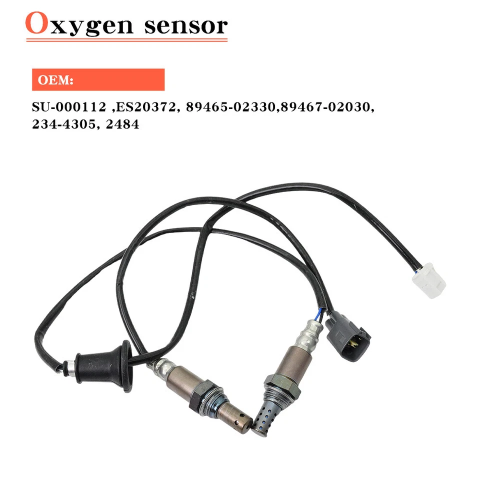 Sensor de oxígeno aguas arriba y aguas abajo 2 piezas para Toyota Corolla Matrix 2009-2010 1,8 L Foto 3 de 4