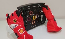 Ferrari Alonso 2012 steering replica Game + replica guanti gloves ferrari 2012