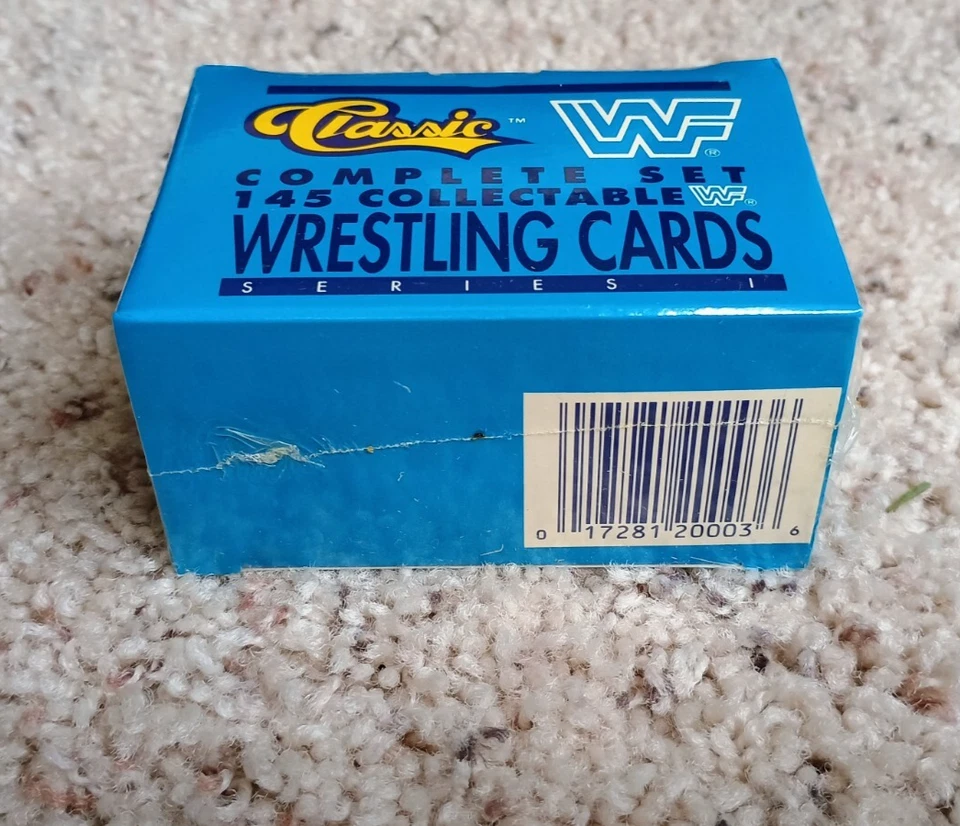 1990 Classic WWF (1) Sealed Set Series 1 from Case - Hogan Warrior RC Andre WWE - Image 2 of 4