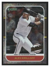 2021  Donruss Highlights Vector #HI6 Alex Kirilloff  Minnesota Twins MLB