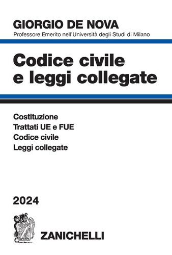 Codice civile e leggi collegate 2024. Con CD-ROM
