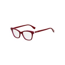 Fendi Ff 0256 C9A RED Rossi e bianchi Occhiali da vista Donna nuovi