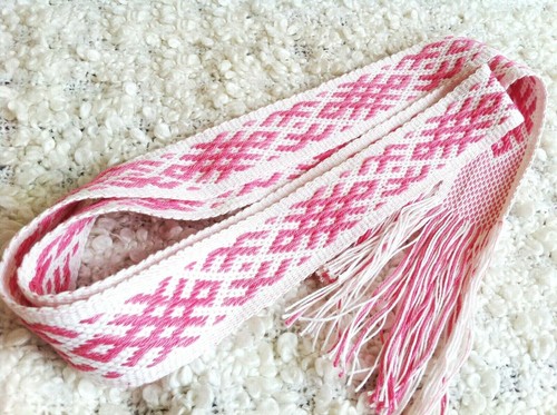 pink belt soft belt for skirt pink sash 
