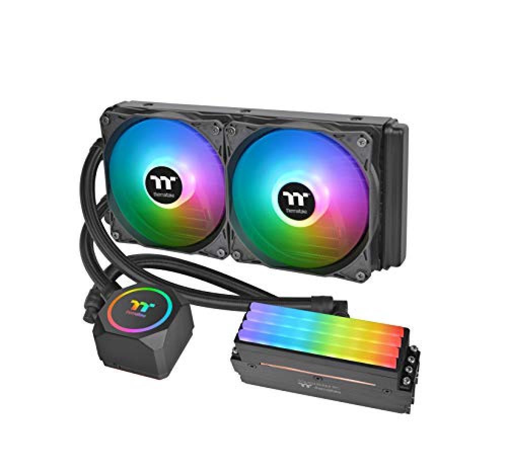 (TG. 240) Thermaltake Floe Rc 240 Memoria & Cpu Aio Liquid Cooler - NUOVO