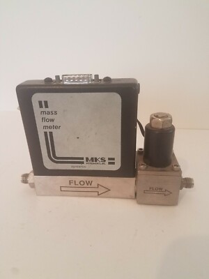 MKS 200 SCCM Gas N2 Mass Flow Meter 1258C-00200SV