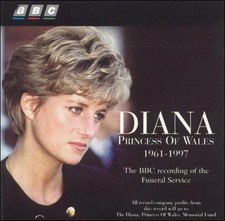 Diana, Princess of Wales: BBC Funeral Service (CD) - - - **DISC ONLY**