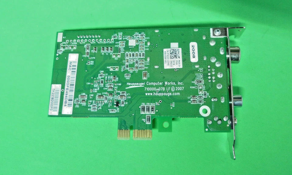 NUEVO Dell Hauppage WINTV-HVR-1200 DVB-T Multi-PAL TV SINTONIZADOR TARJETA PCI-e TK223 Foto 2 de 4