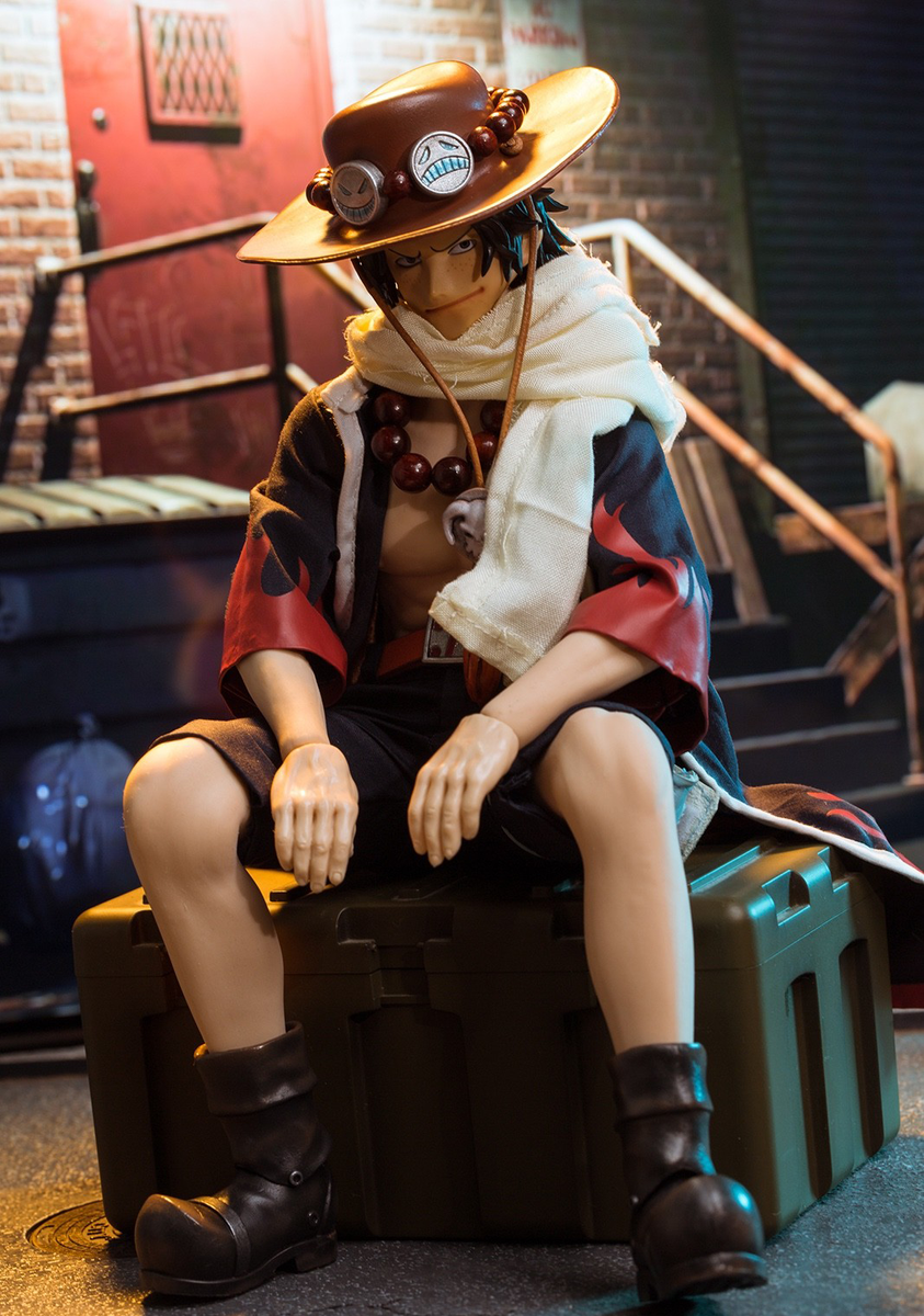 1/6 Comic TOYS ONE PIECE Portgas·D· Ace Action Figure 12'' IN