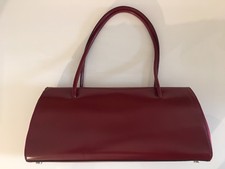 Org. JIL SANDER Handtasche Bordeaux Wie Neu 