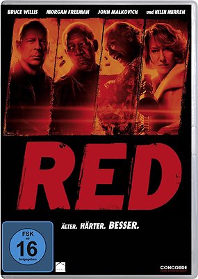 RED (Bruce Willis, Morgan Freeman, John Malkovich) R.E.D. NEU+OVP