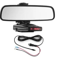 Mirror Mount + RJ11 Direct Wire for Escort Radar Detector 9500ix 8500x50 Redline
